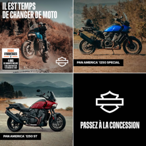 Offre exclusive sur la Pan America S & ST 2025 chez Harley-Davidson La Rochelle
